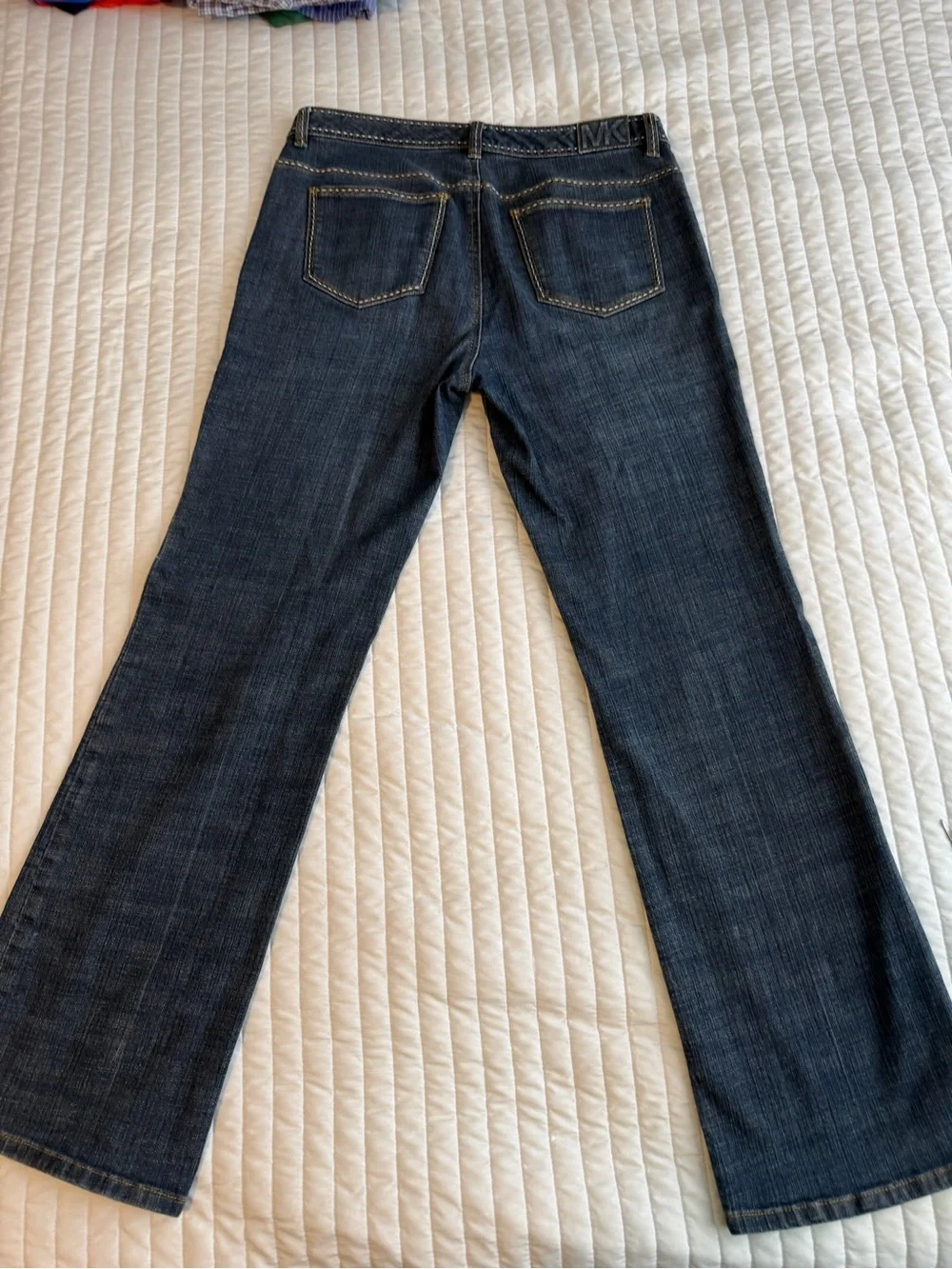 Michael Kors Women’s Blue Denim Jeans - Classic Back Pocket Detail